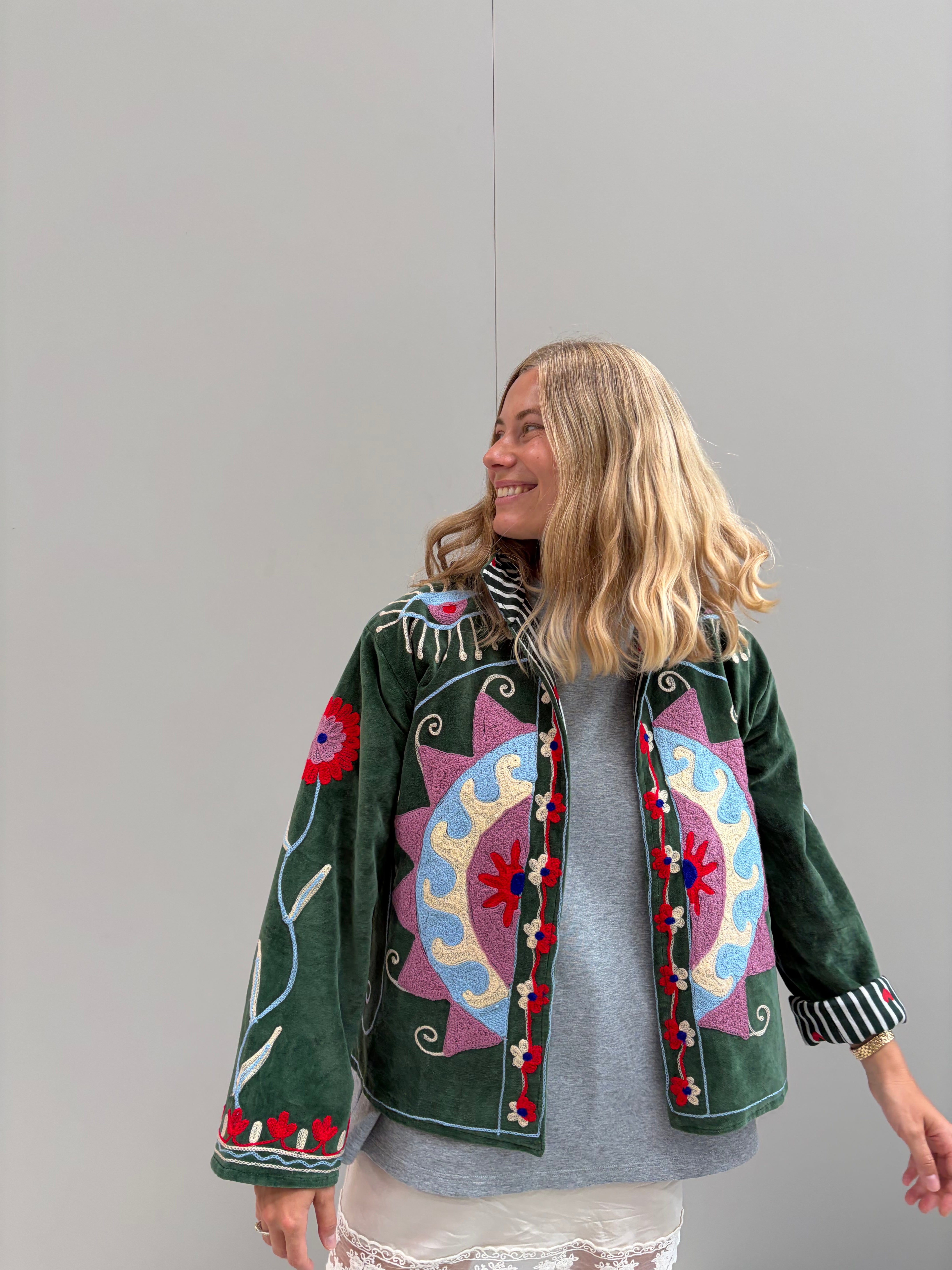 Embroidery Jacke