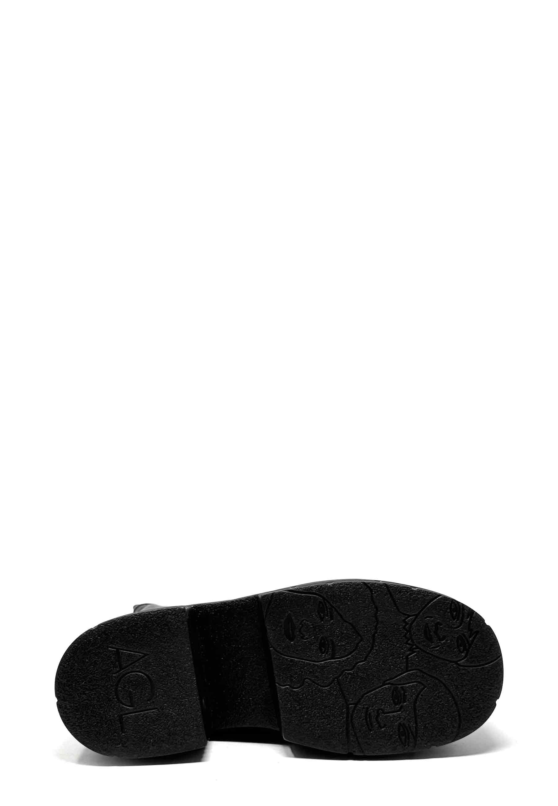 Lignes Stretch Plateau Boot | Nero