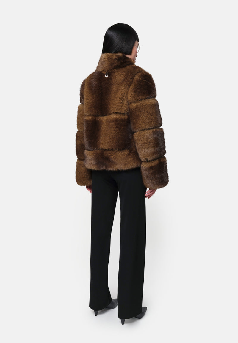 Sai Fake Fur Jacke | Mink