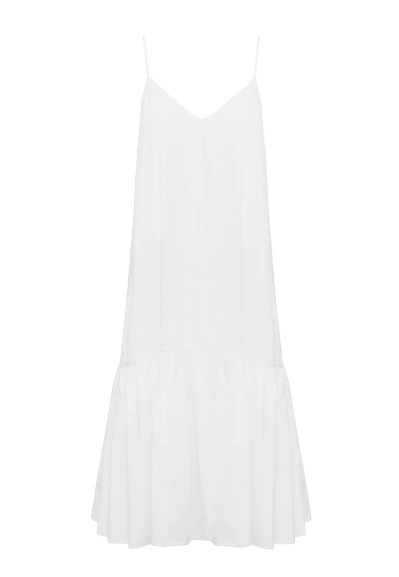 Averie kjole | hvid