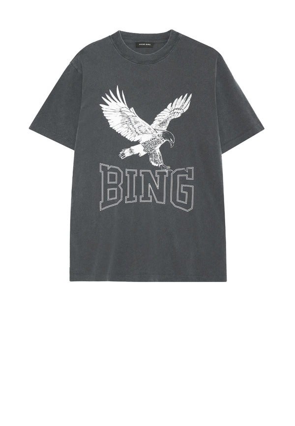 Lili T-Shirt | Retro Eagle Washed Black