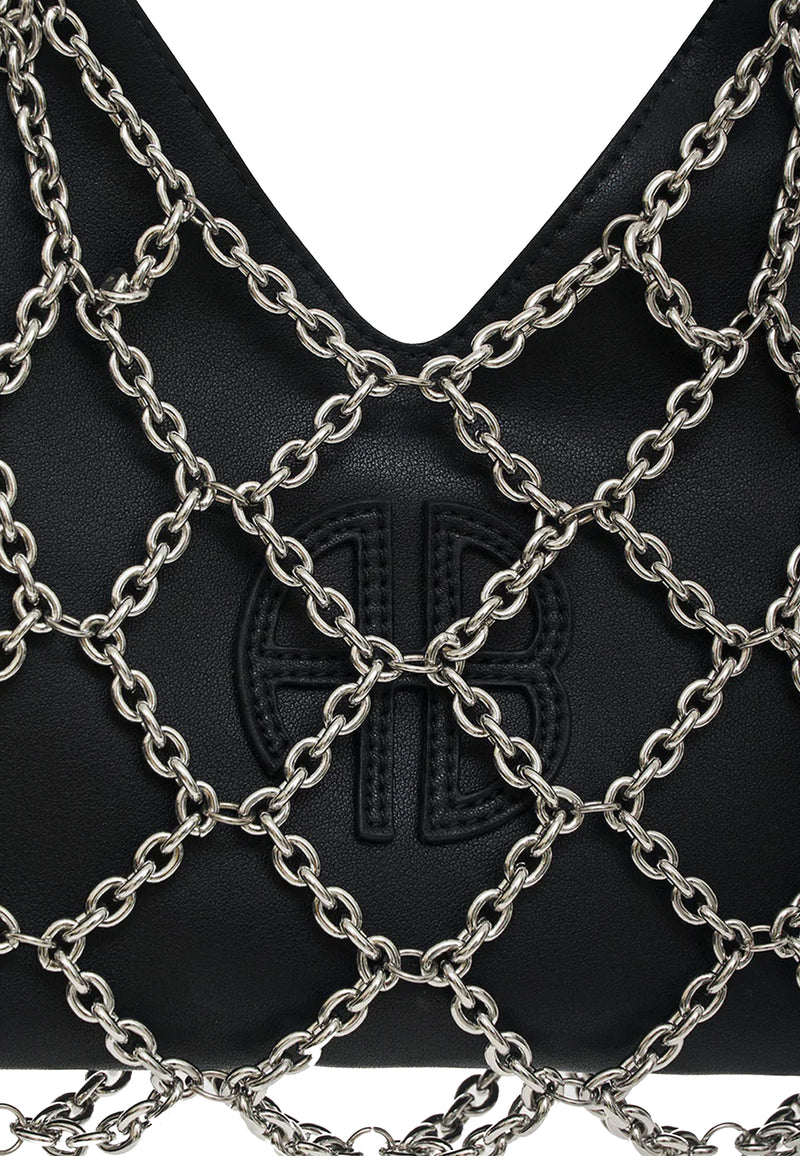 Mini Gaia Chain Tasche | Black