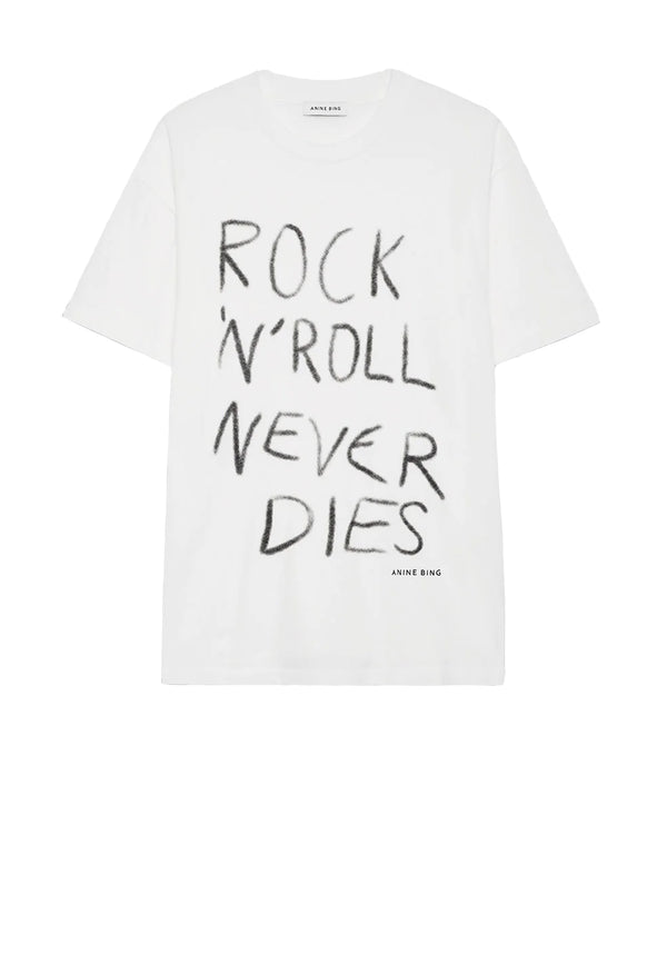 Walker T-shirt | Elfenben rock n roll