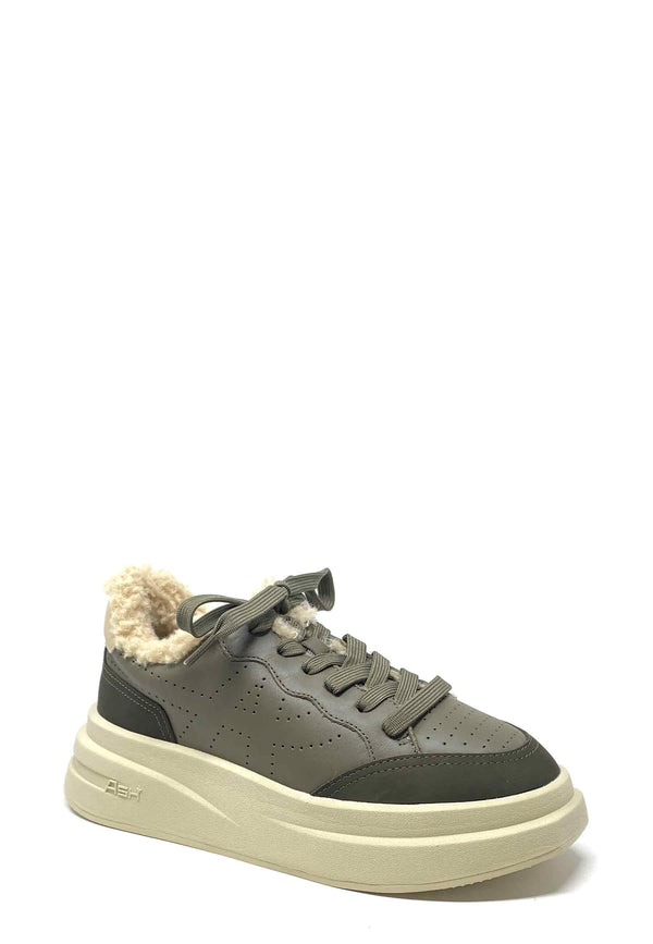 Impulse Platform Sneaker | Military Fur