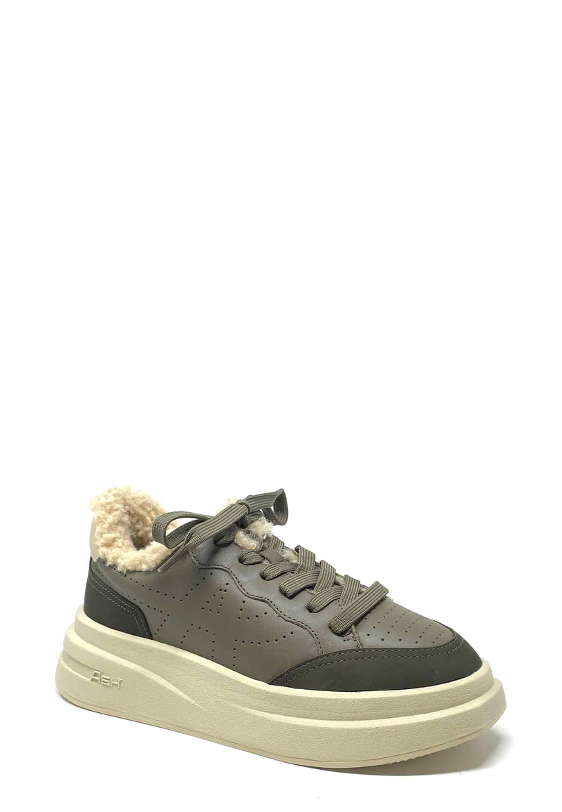 Impuls Platform Sneaker | Military Fur