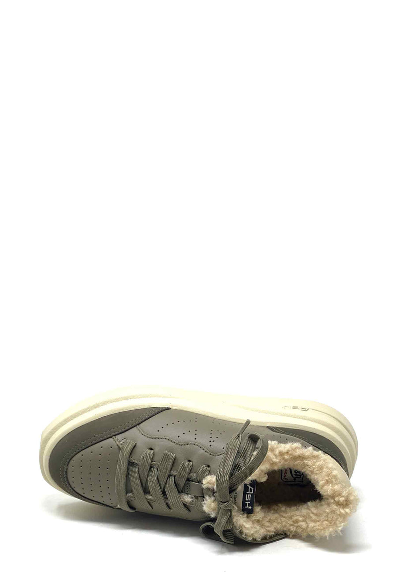 Impuls Platform Sneaker | Military Fur