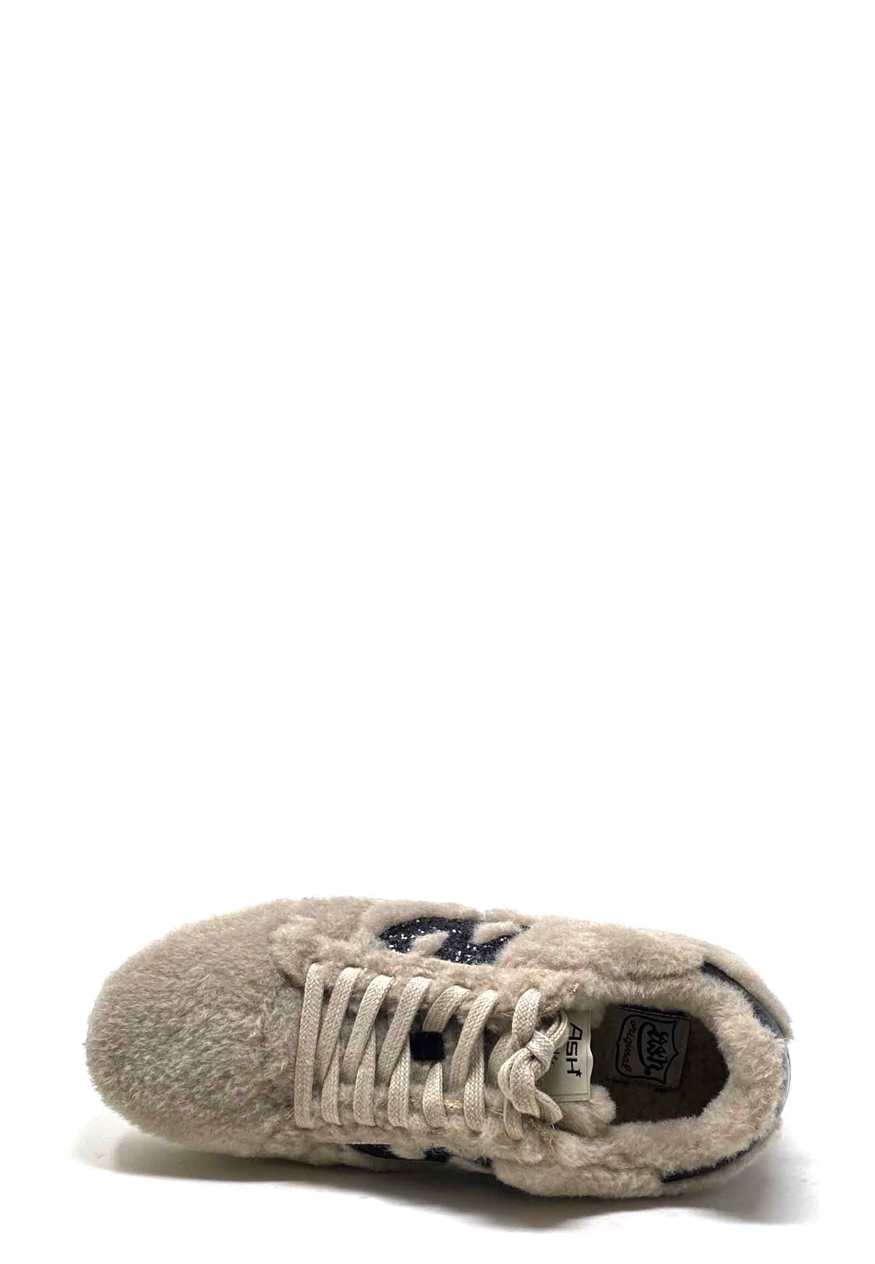 Malibu Fur B Sneaker | Beige