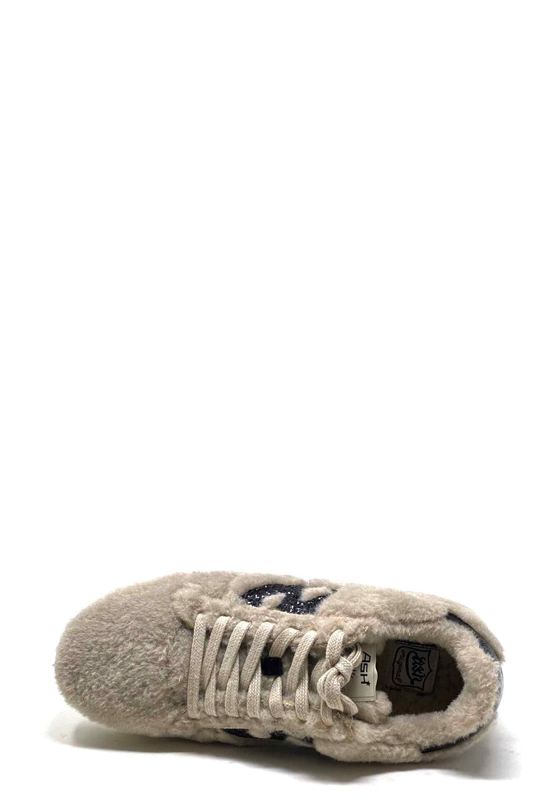 Malibu Fur B Sneaker | Beige