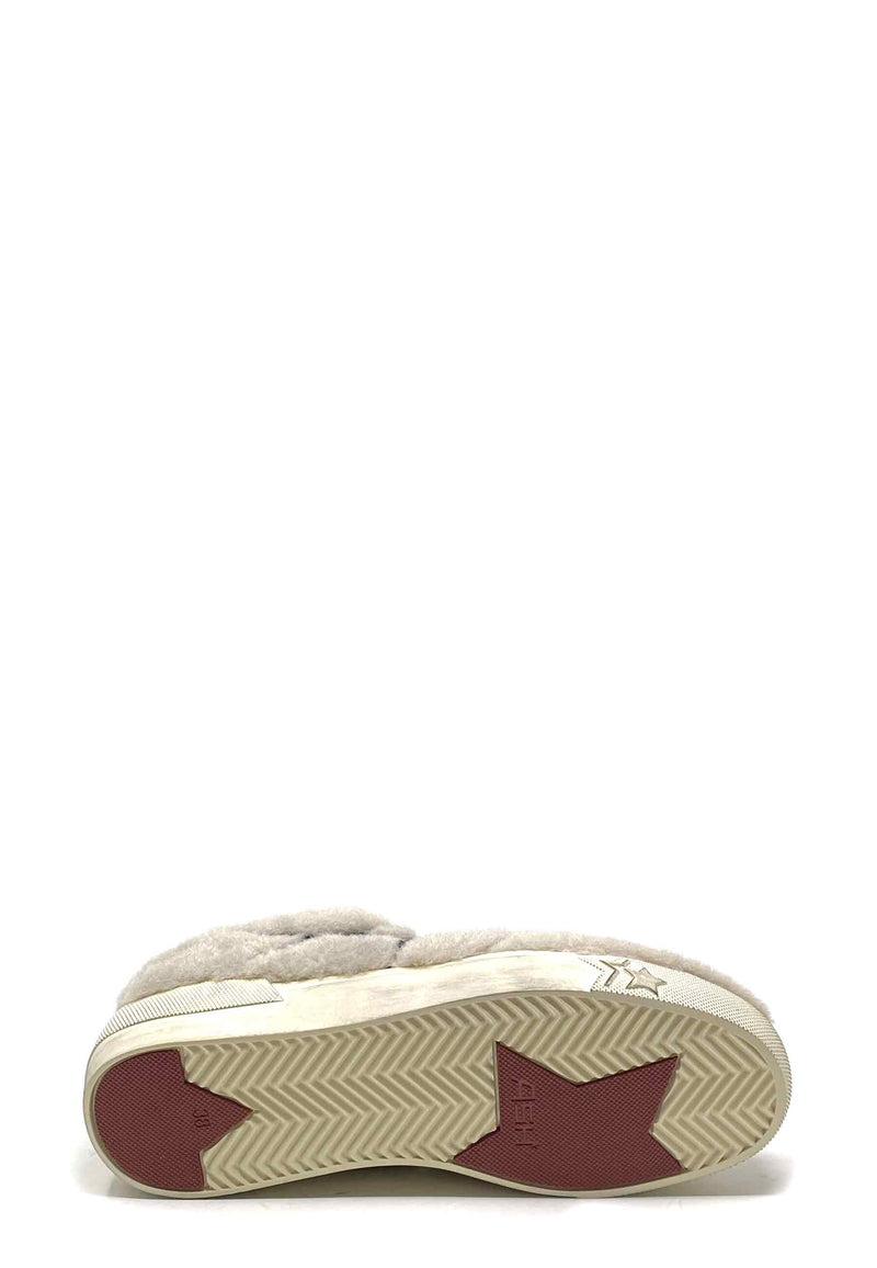 Malibu Fur B Sneaker | Beige