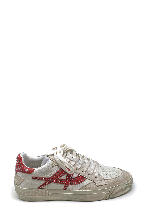 Moonlight-A Sneaker | White Red