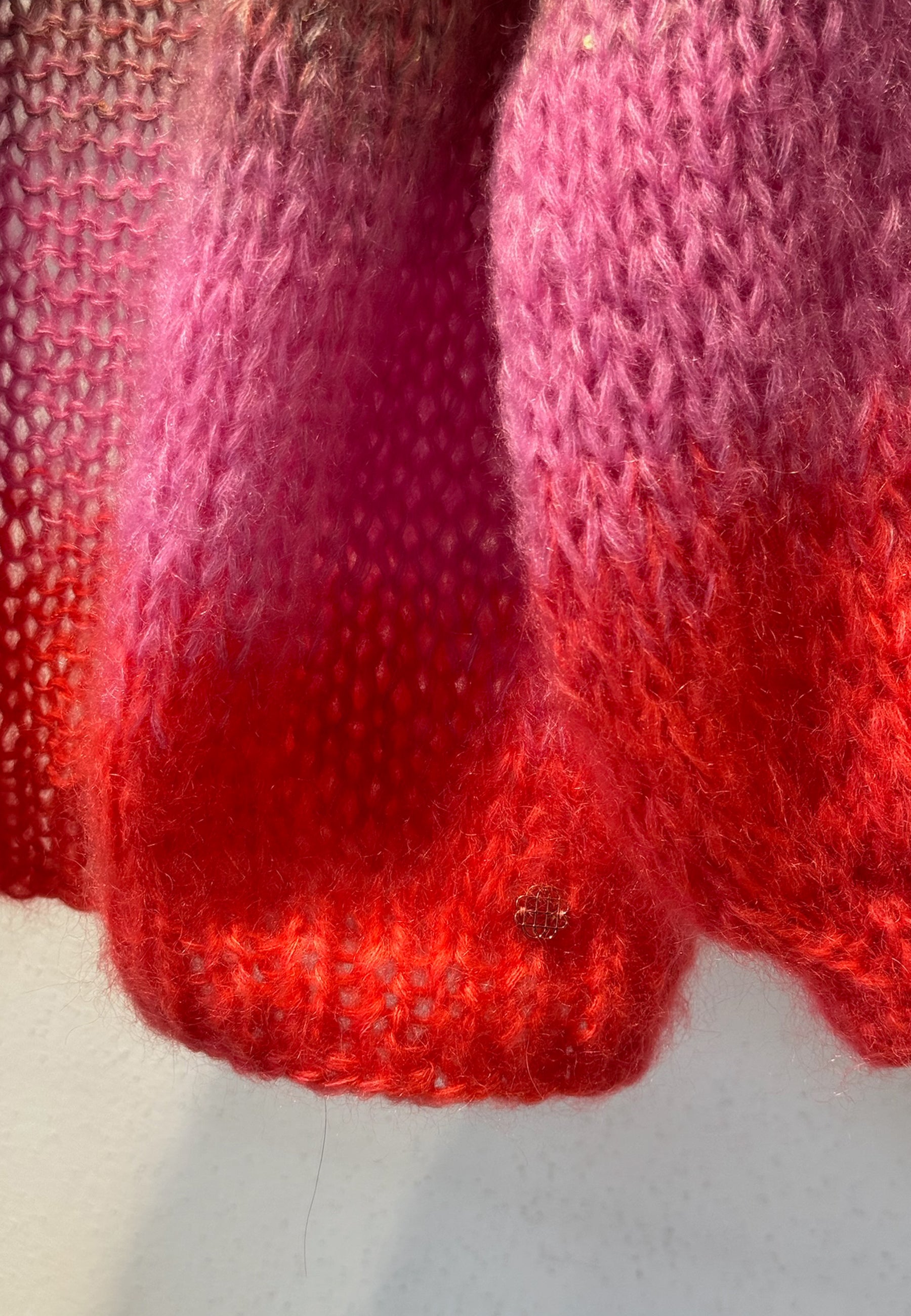 2603 Paulette Cardigan | Egg Peach Lipstick