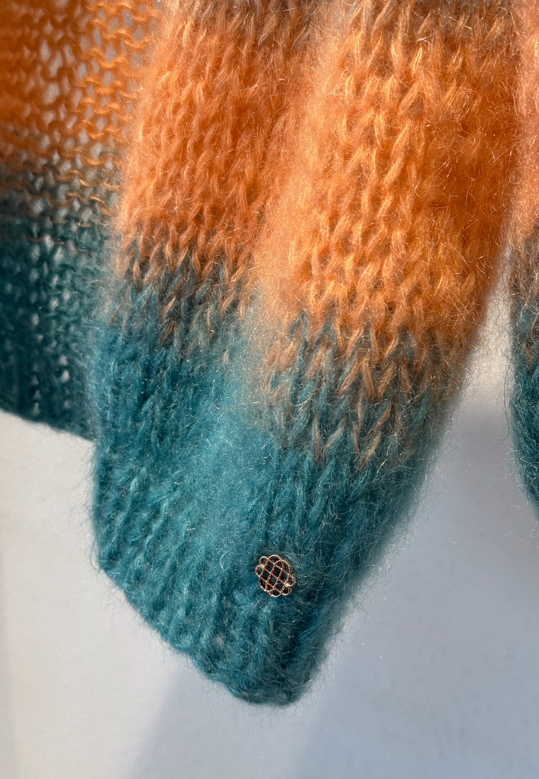 2604 Paulette Cardigan | Egg Ashrose Bluegrey