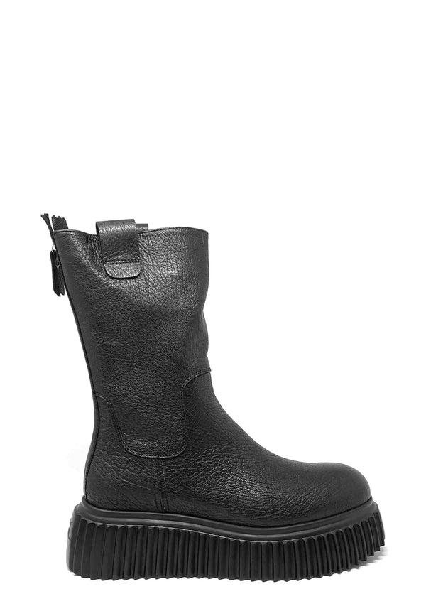 Milagros Platform Boot | Black