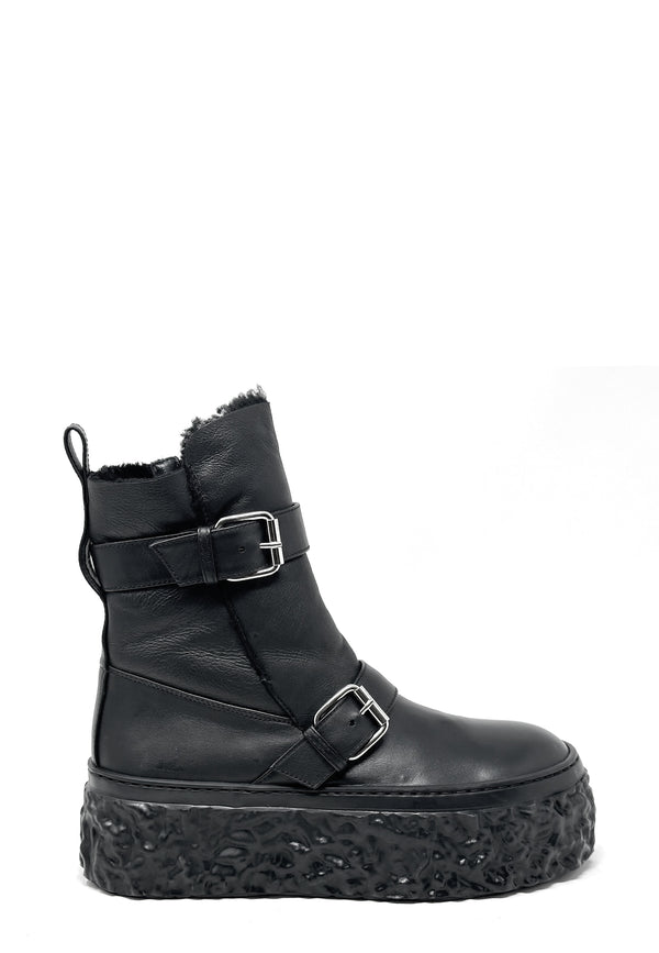 Magma Biker Platform Boot | Black