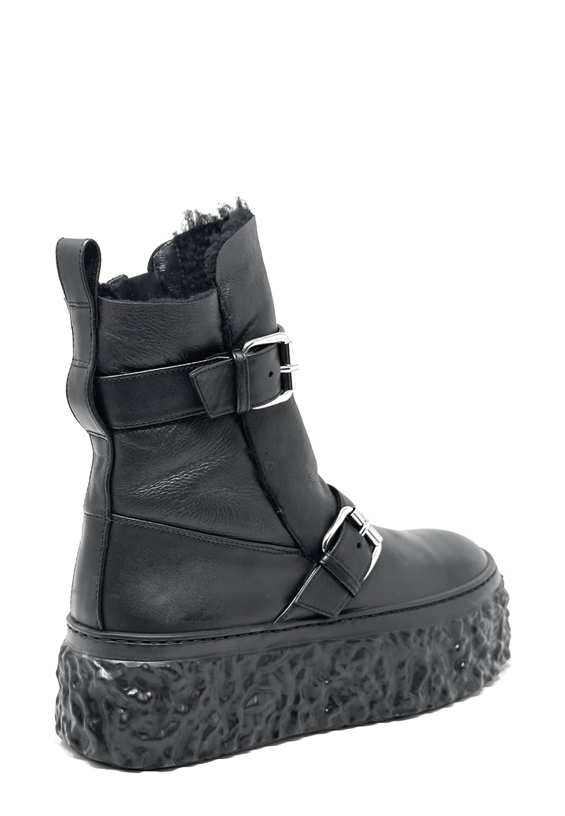 Magma Biker Platform Boot | Black