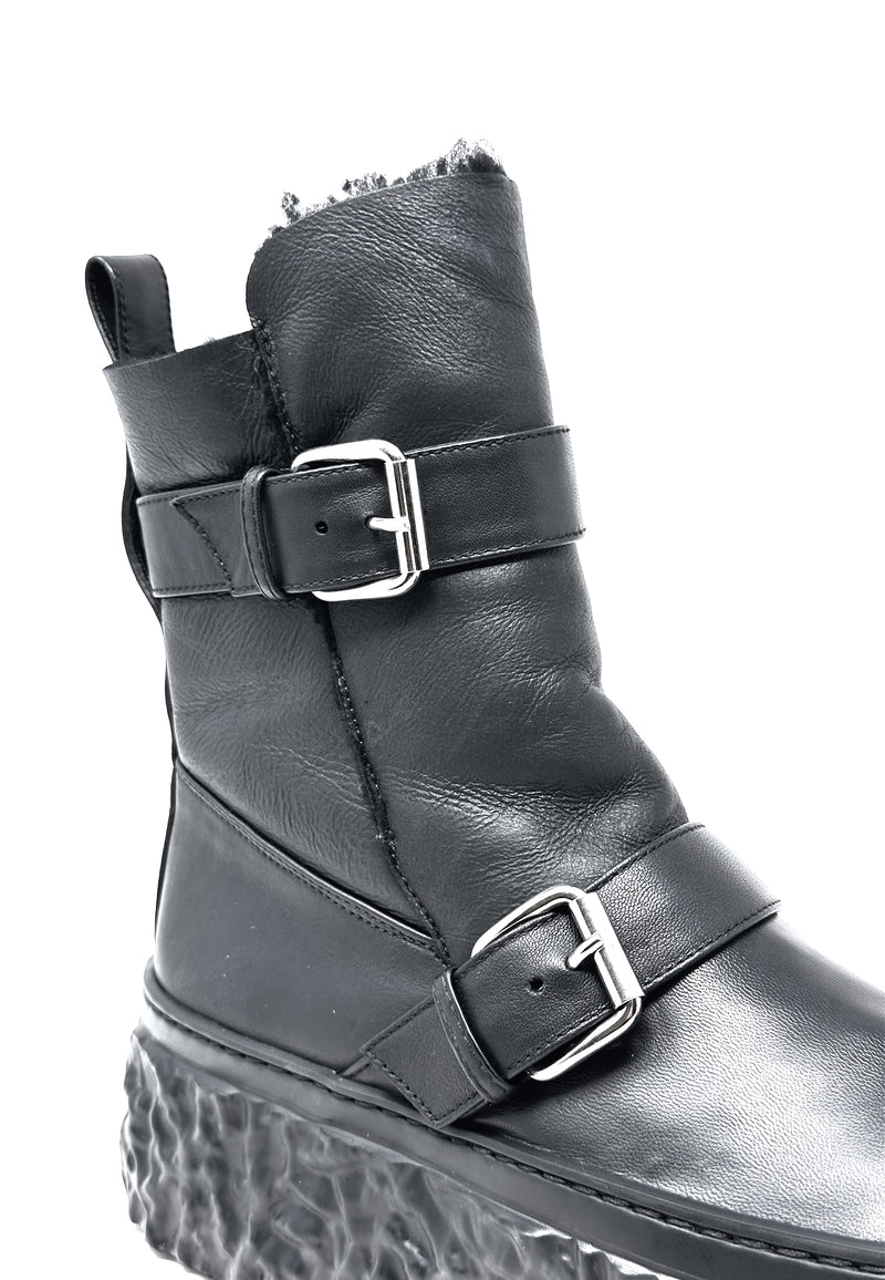 Magma Biker Platform Boot | Black