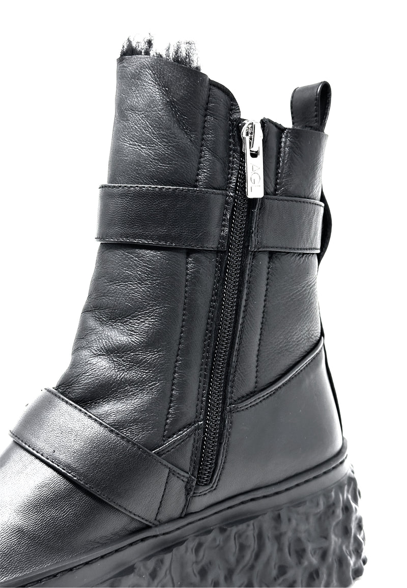 Magma Biker Platform Boot | Black