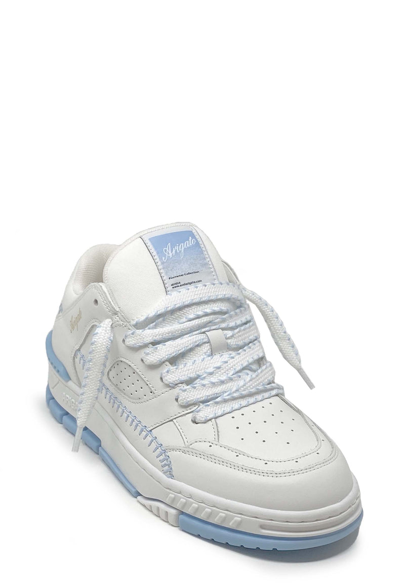 Area Lo Sneaker | White Blue Stitch