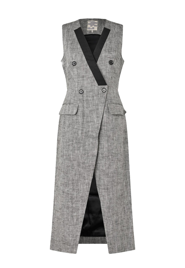 Aurore Coat Vest | Salt and Pepper