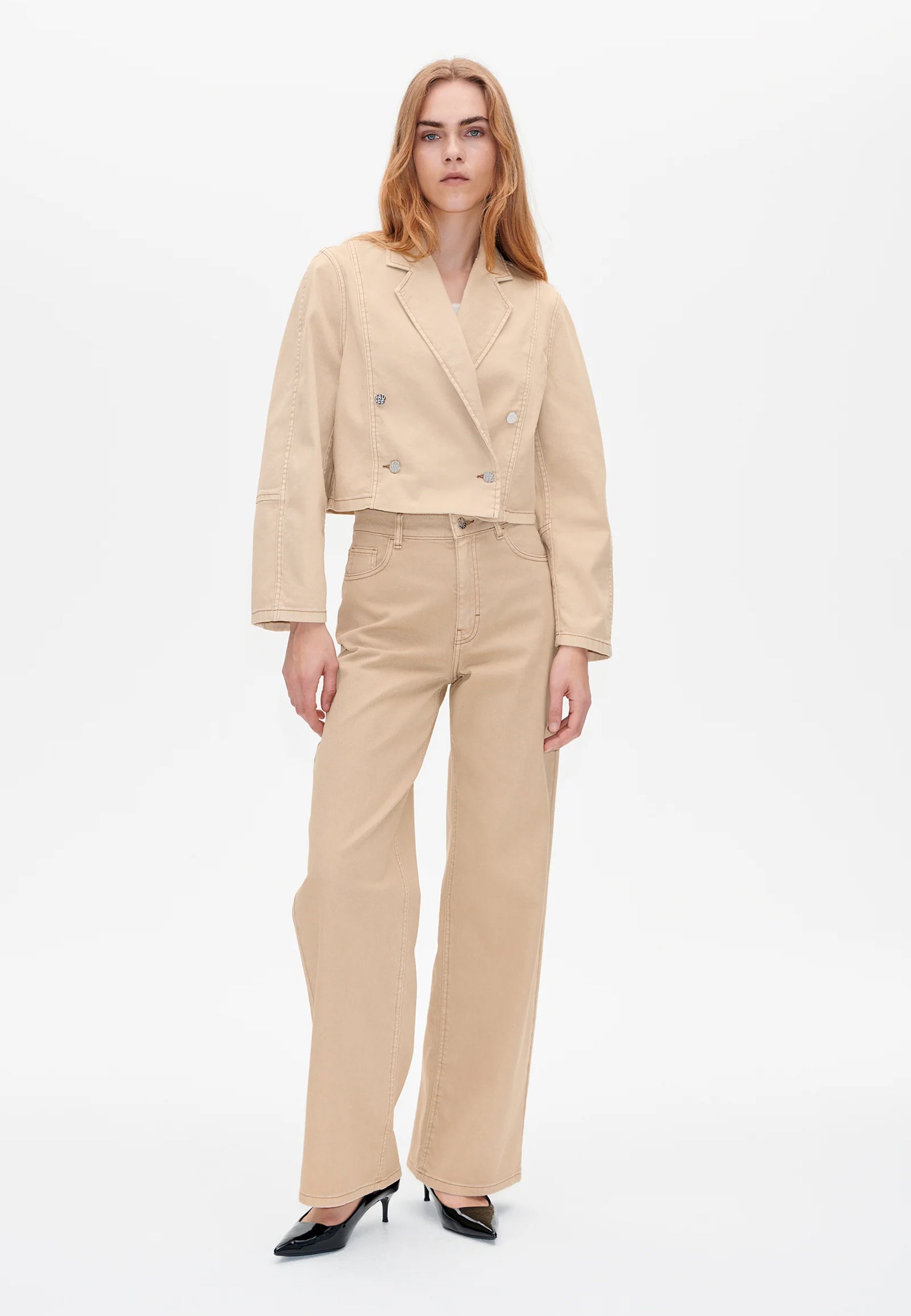 Bianka Blazer | Fjergrå