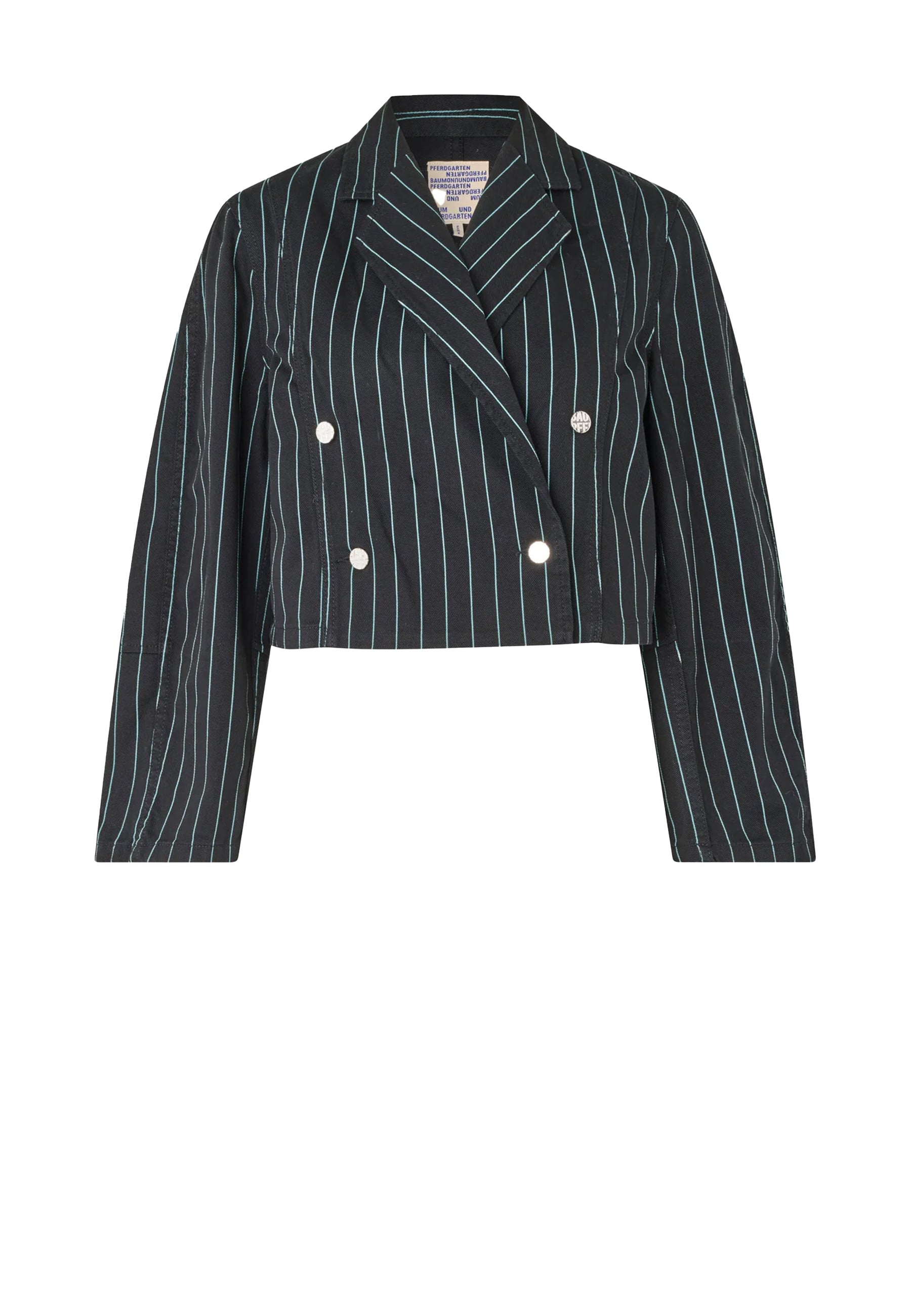 Bianca Blazer | Pirat Sort Stribet
