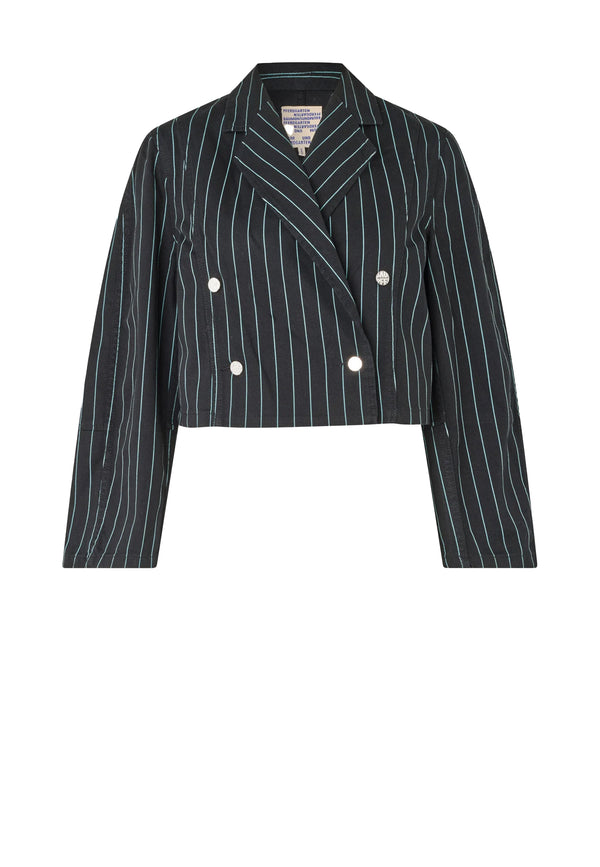 Bianka Blazer | Pirate Black Stripe