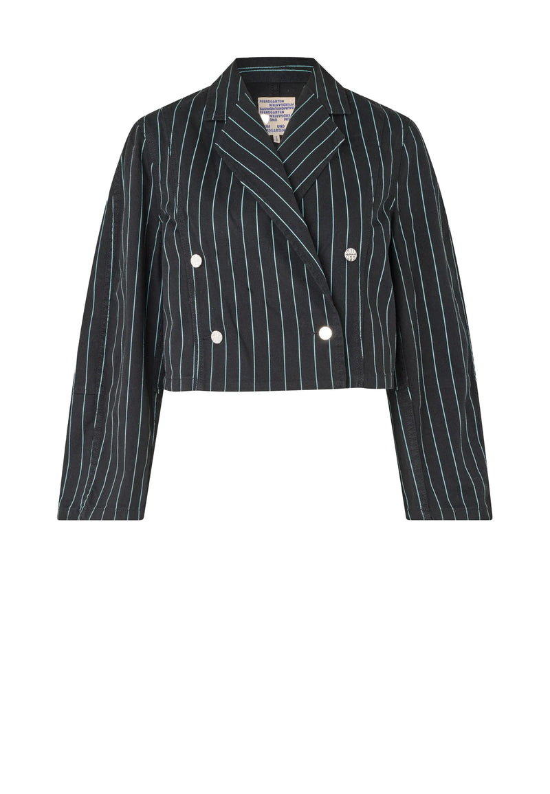 Bianka Blazer | Pirate Black Stripe