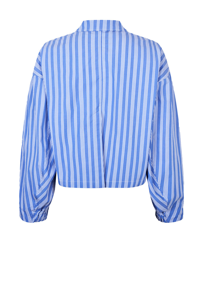 Bryce Blouse | Wedge Blue Stripes