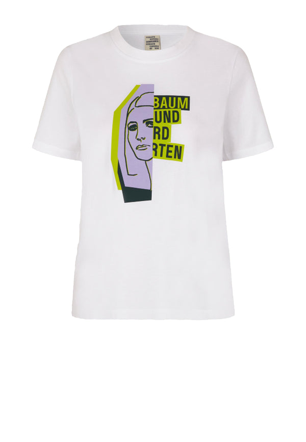 Jawo T-shirt | Lyse hvid
