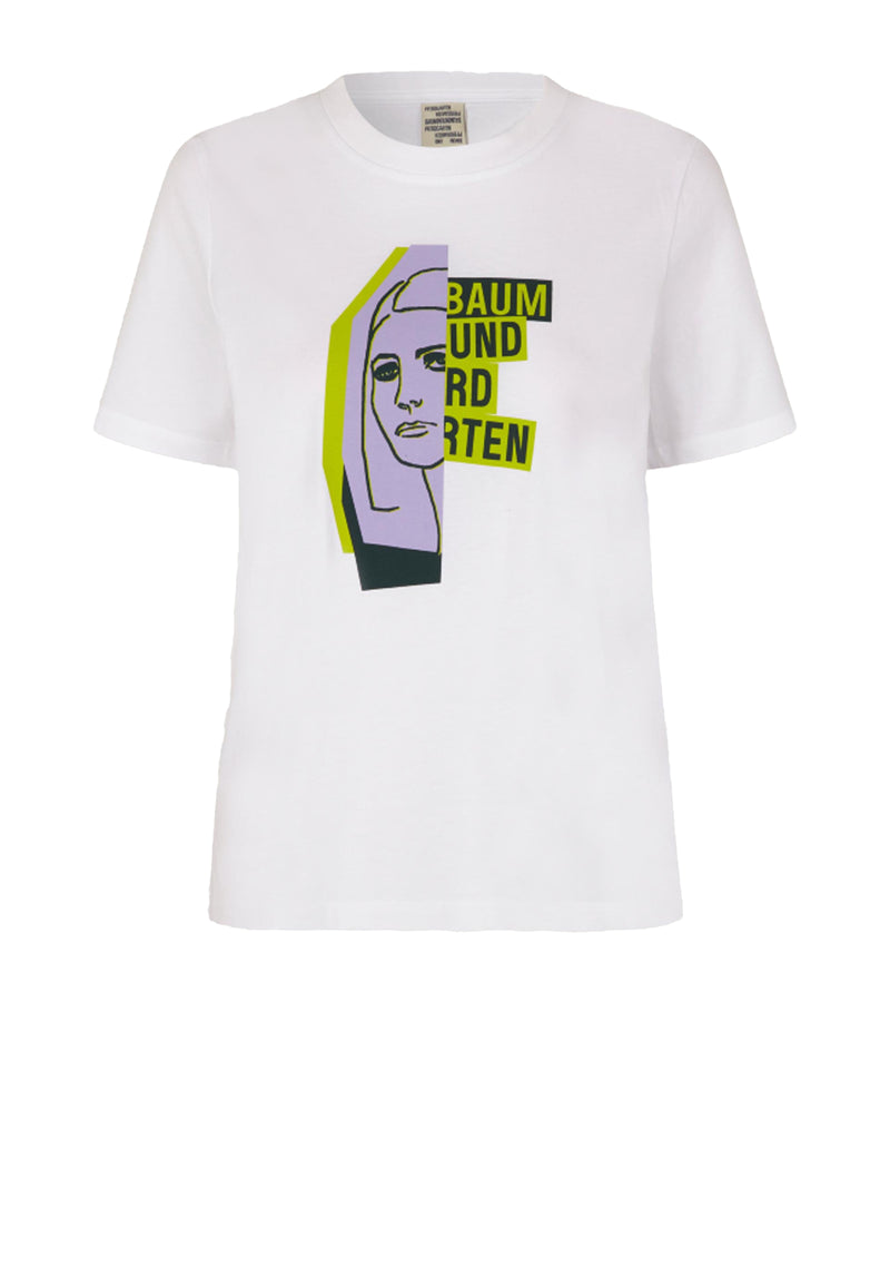Jawo T-shirt | Lyse hvid