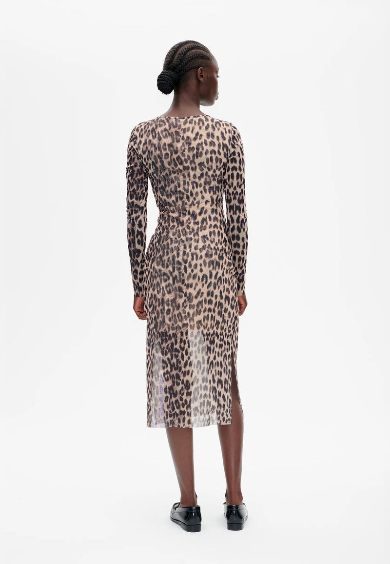 Jolanda Dress | Brown Leopard