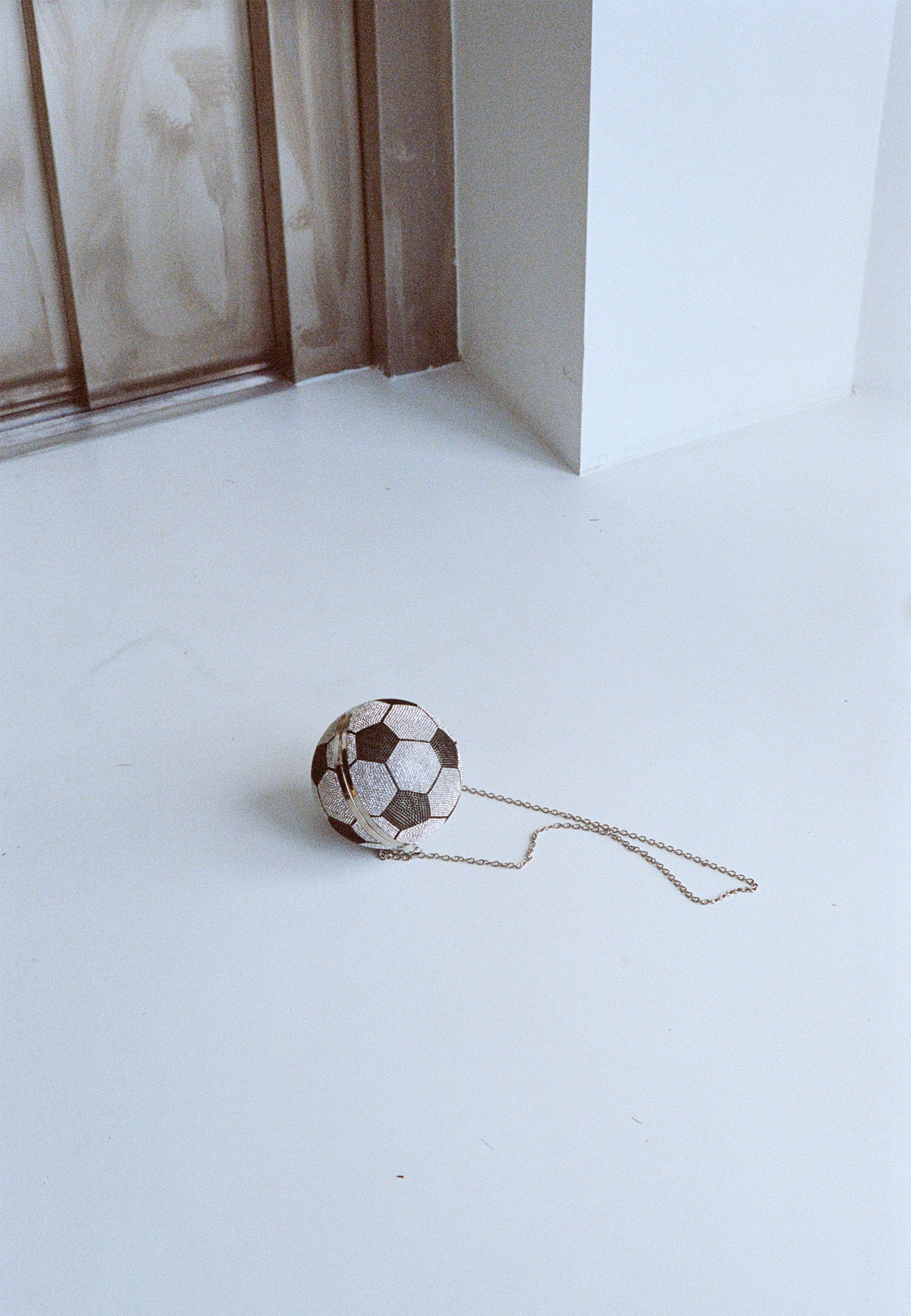 Kenza Football Tasche | Jet Crystal