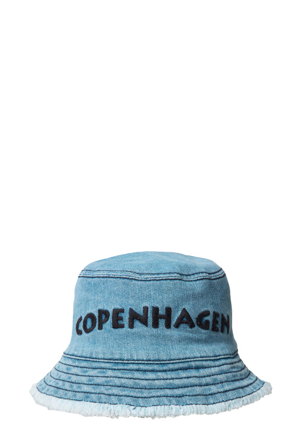 Leona Bucket Hat | Let cool denim