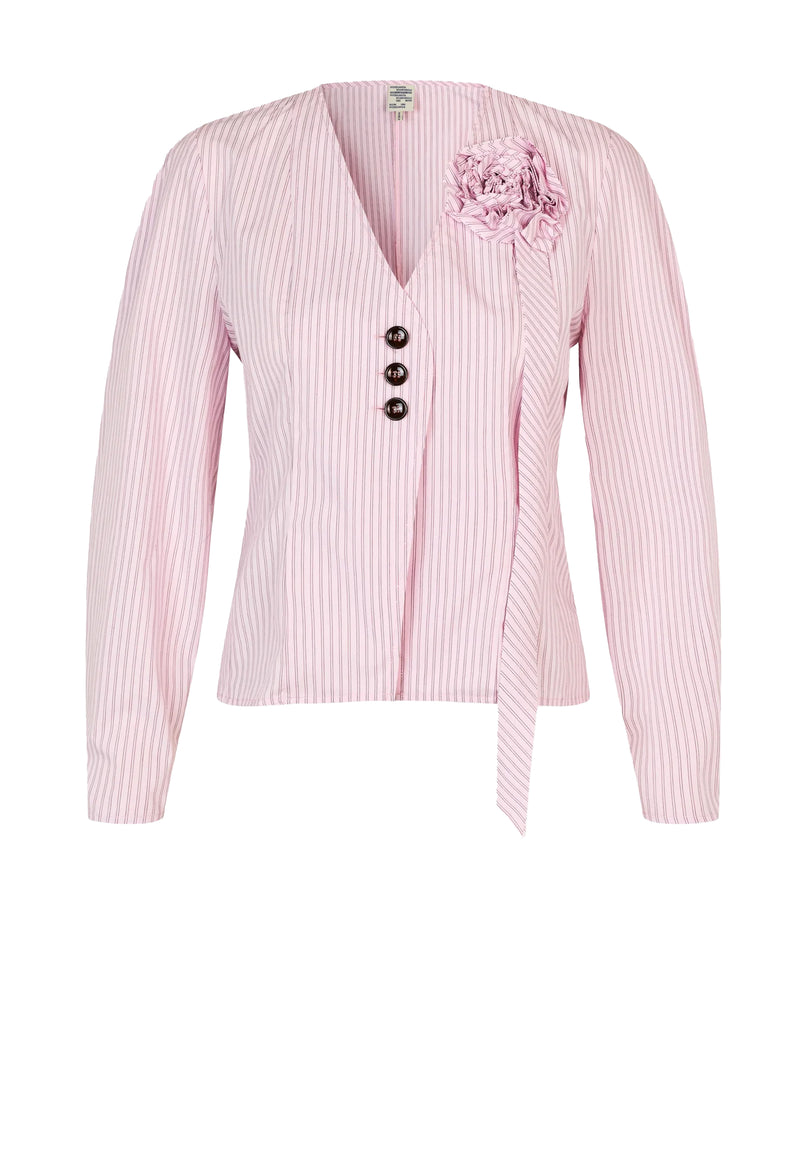 Millea blouse | Lilac Snow Stripe