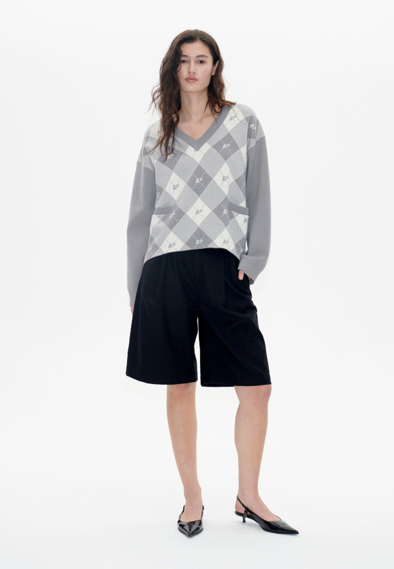 Nalia Bermuda Shorts | Dark Dark Blue