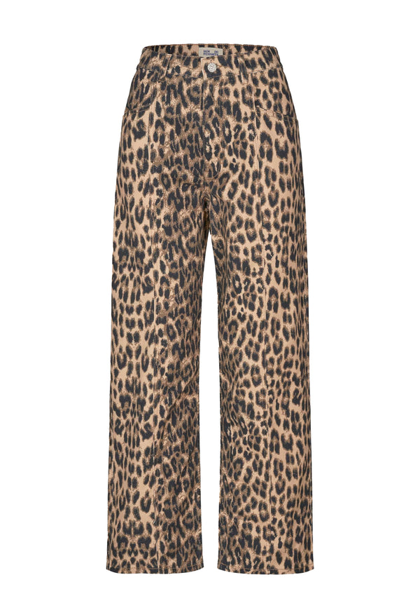 Nara Jeans | Brown Leopard