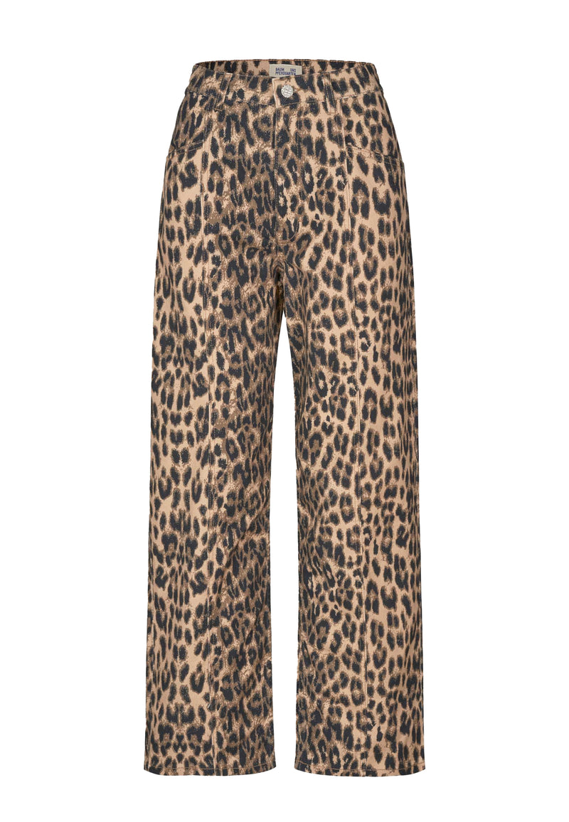 Nara Jeans | Brown Leopard