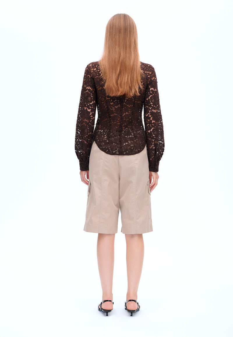 Neeto Shorts | Savannah Tan