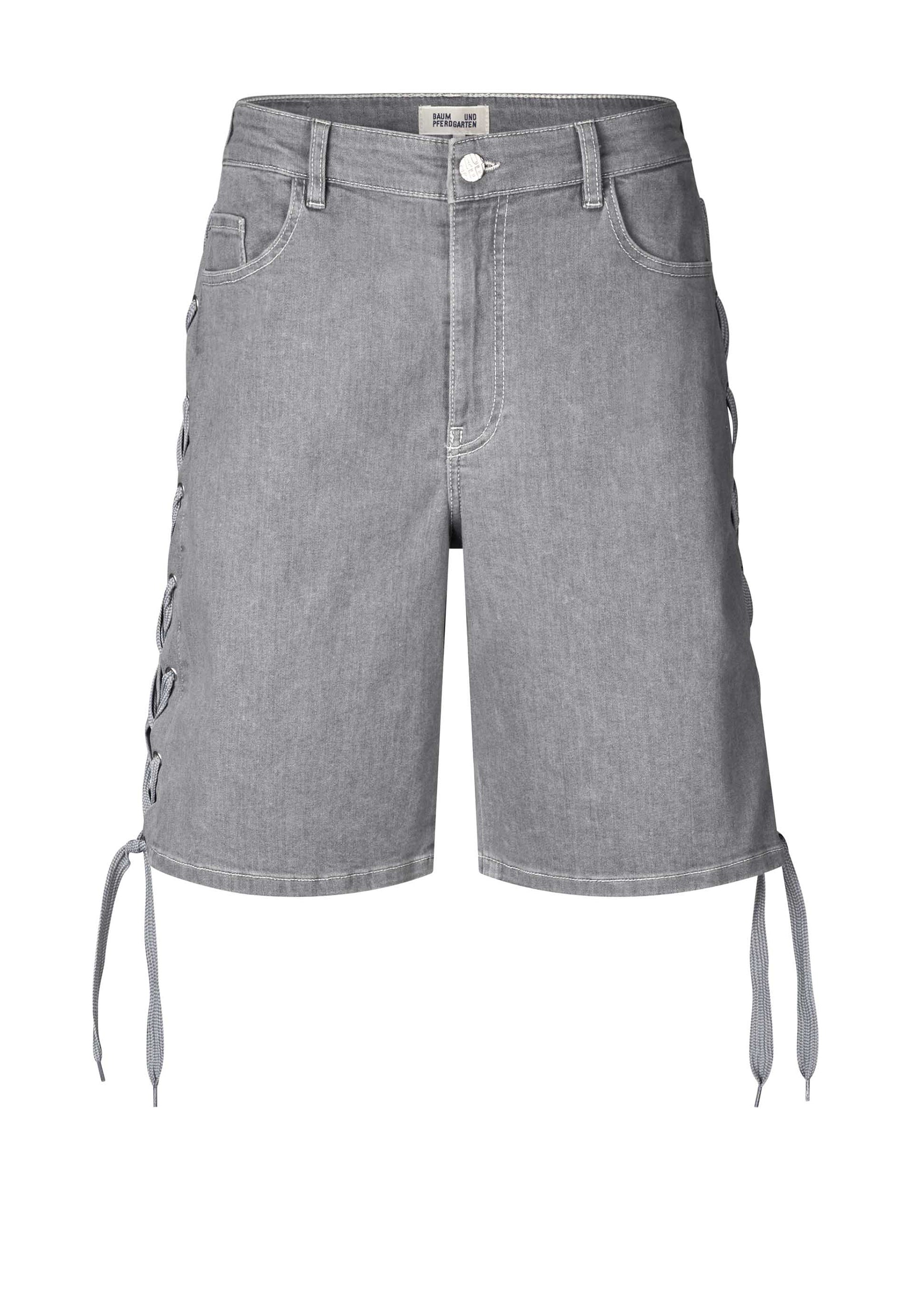 Neo Jeanshorts | Grey Worn Out Denim