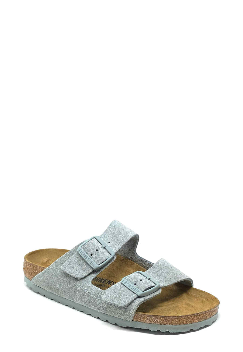 Arizona Pantolette | Pure Sage Suede