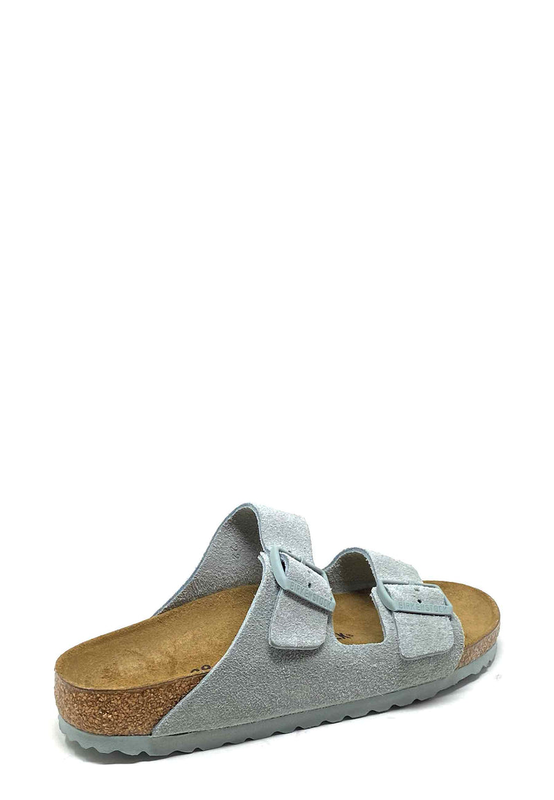 Arizona Pantolette | Pure Sage Suede