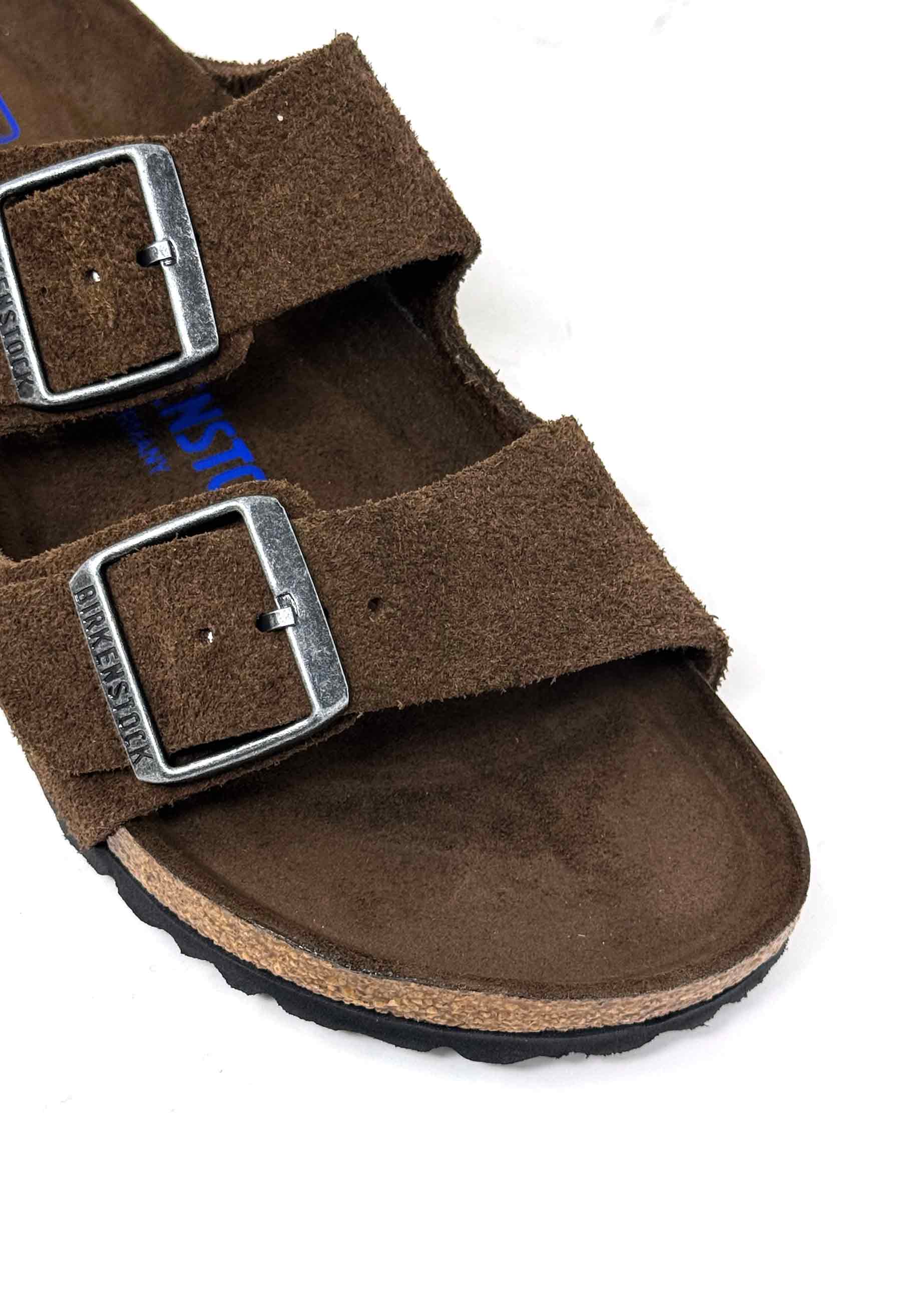 Arizona Soft Footbed  Pantolette | Carafe Suede