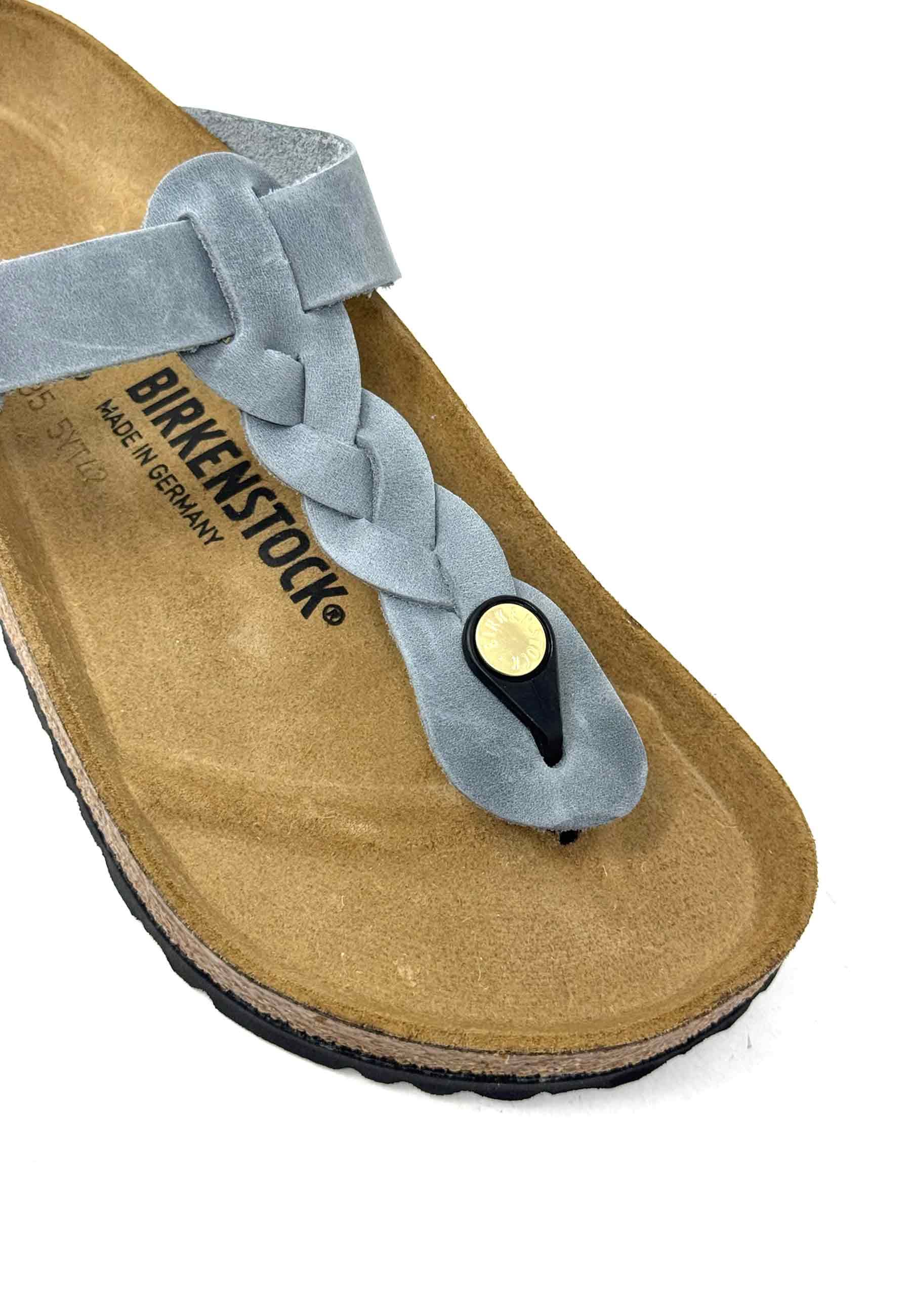 Gizeh Braided  Pantolette | Basalt Gray