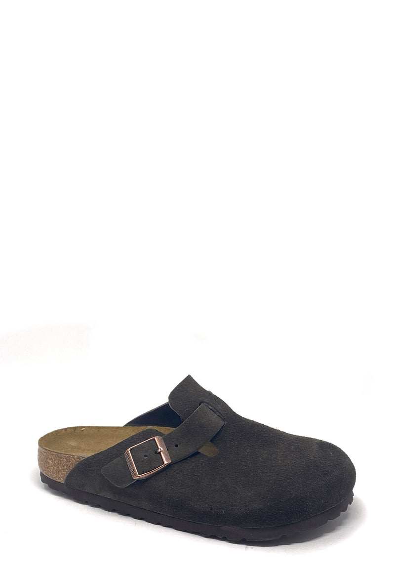 Boston Clogs | Mocha Suede