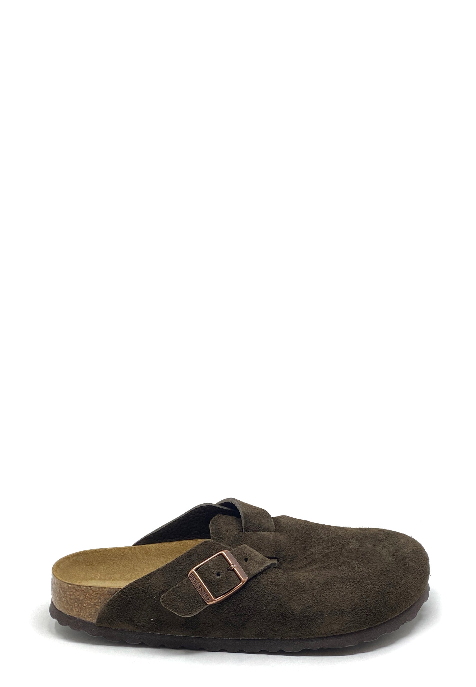 Boston Soft Footbed Mules | Mokka ruskind