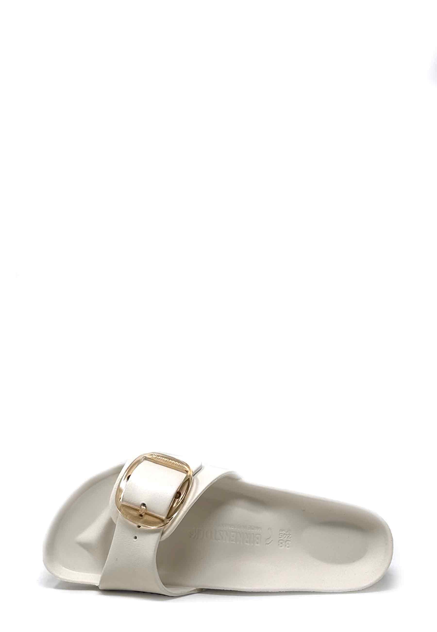 Madrid Big Buckle EVA Pantolette | Eggshell