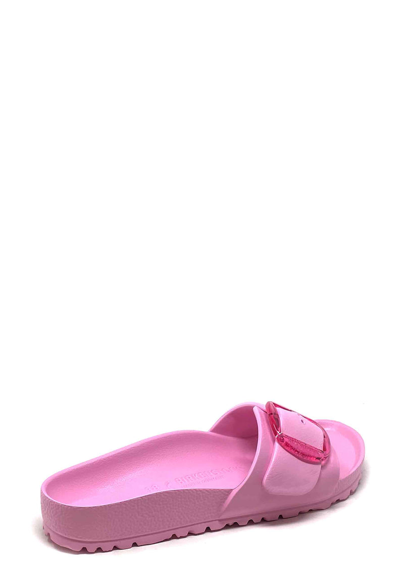 Madrid Big Buckle Pantolette | Faded Pink EVA