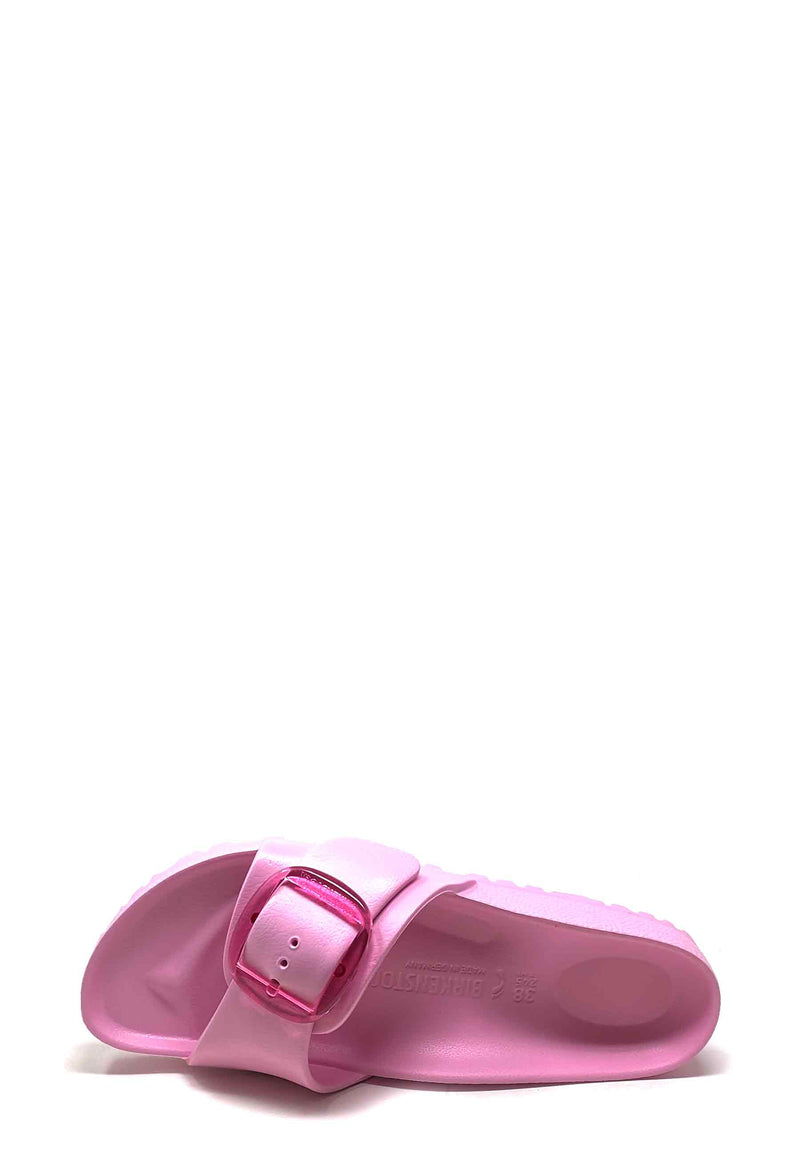 Madrid Big Buckle Pantolette | Faded Pink EVA