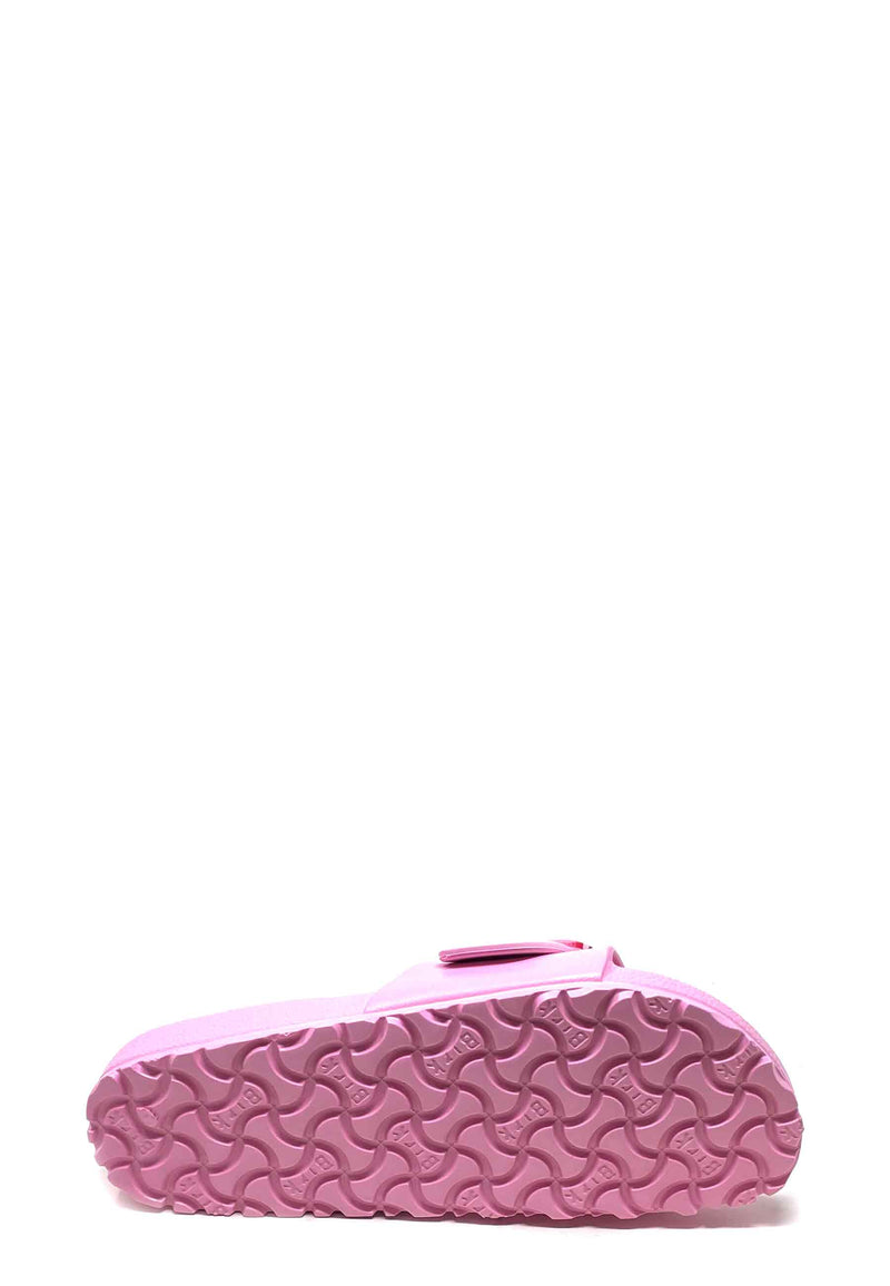 Madrid Big Buckle Pantolette | Faded Pink EVA