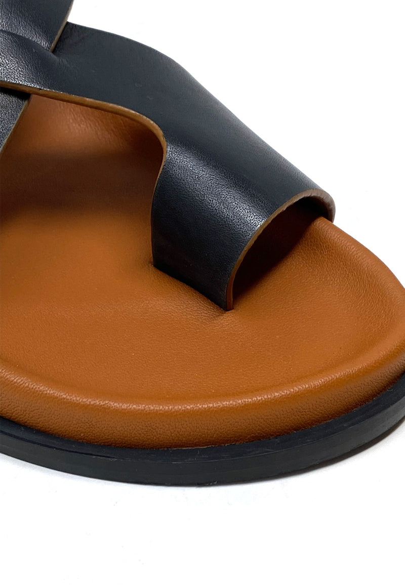 85035 sandal | Black Tan